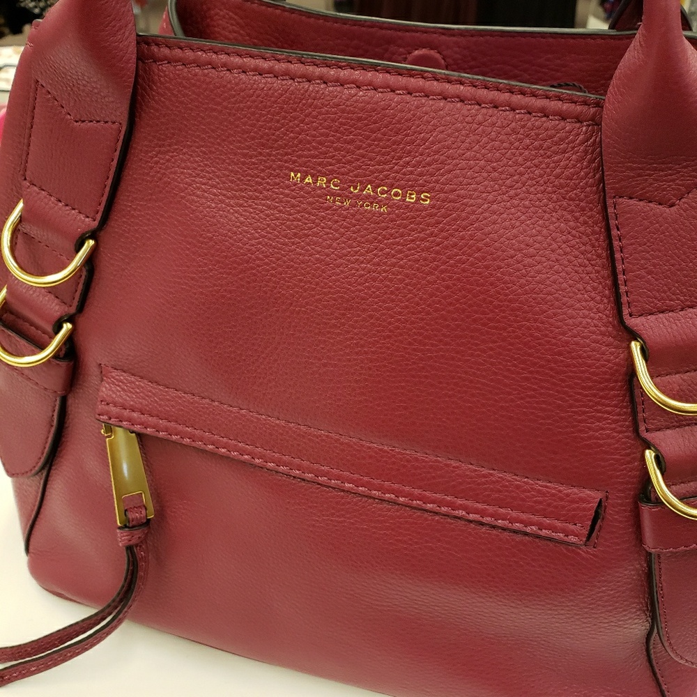 Marc Jacobs The Anchor Satchel Large New Berry